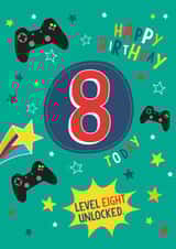 Level 8 card created by The Boy and the Bear