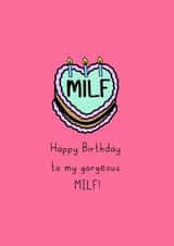 Milf Birthday Card created by Highgrove Cards