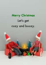 Cozy and boozy created by Bold & Bright Cards