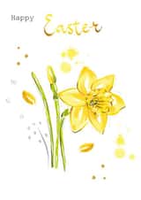Easter Daffodil Card created by SABIVO Design by Sabina