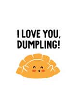 Love Dumpling - A cute and playful card for significant other created by Hello Elks