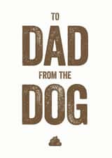 The Dog Loves Dad Too! created by Cards Ink