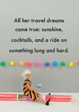 Travel dreams created by Bold & Bright Cards
