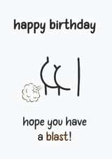 Have a Blast - Birthday Card created by McCabe Graphics