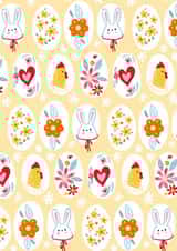Easter Egg card created by Dot Dash Design