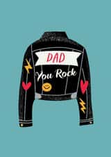 Dad you rock created by Curious Day
