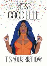 Goodie Birthday Card created by In Ya Feelings