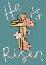 He is Risen Easter Card created by Dottypink Designs