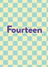 Fourteen Birthday Card created by Paper Plane