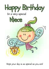 Happy Birthday to a Very Special Niece created by Rachel Elizabeth Designs