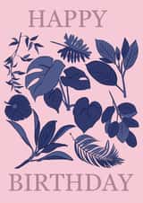 Birthday Botanicals created by Natalie Blackshaw