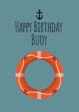 Birthday Buoy Pun card created by Jasmine  Violet
