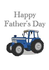 Tractor loving Father's Day Card created by Wild Leaf Stationery