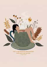 Beautiful Thing Greeting Card created by Stephanie Edwards