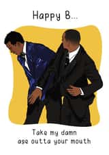 Will Smith Birthday Card created by Jessica Wright