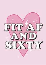 Fit AF and 60 card created by Lucy Rose Party