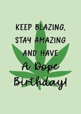 Stoner Birthday Card created by Perry-Cuff Designs