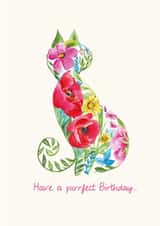 Cat Birthday Card created by Paula Rich