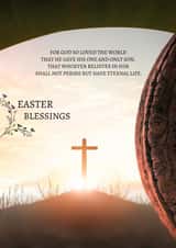 Easter Blessings created by Dara, Ceramic Scripture