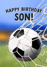 Son Football Birthday card created by Evie Garnett Designs