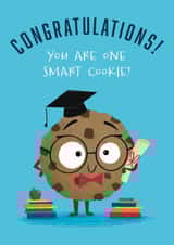 Smart Cookie Graduation Congratulations Card created by Hannah Jayne Lewin
