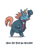 How do you do unicorn created by Toonicorns