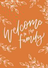 Welcome to the Family - Wedding Card created by Heather Kauffman