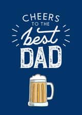 Best Dad Beer Father's Day or Birthday Card created by Betty & Nell