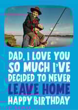 Personalised Birthday Photo Card created by Banter King - Funny dad birthday photocard