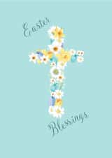 Easter Blessings Cross card created by Pink Pig