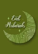 Eid Mubarak Card 1001 created by Daksha Giri