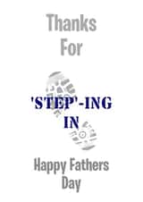 Step Dad Father's Day Card created by QuaintlyKate