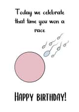 Celebrate a race created by Deadpixel