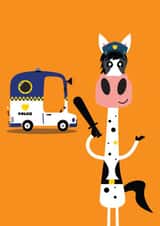 PC Horse - Greeting Card created by My Strawberry Monkey