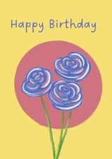 Rose Flowers Birthday Card created by Kylie Heard