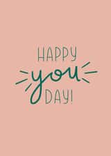 Happy You Day - Multi use greetings card created by Studio Gee