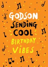 Godson sending cool birthday vibes created by Earlybird