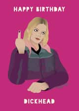 Maeve Wiley Sex Education Birthday Card created by Lucy Maggie Designs