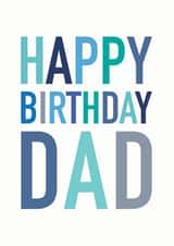 Happy Birthday Dad created by Studio 9