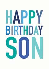 Happy Birthday Son created by Studio 9