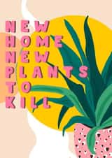 New Home Plant Killer Card created by Oh Luna Design