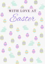 Easter Card 'With Love at Easter' created by Confetti Cards