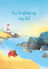 You brighten up my life! 1000 created by Crabbit Chops!