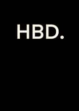 HBD happy birthday created by Messy Ray Designs