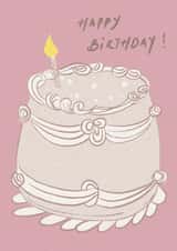 Happy Birthday Cake Card created by Teng Phei Yin