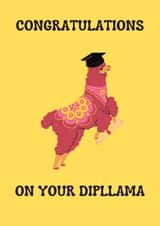 Congratulations on your dipllama card created by Lama's Creations