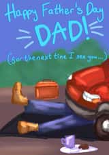 Happy Father's Day Dad! Card created by C.F. Allen 