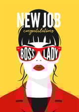 New Job Congratulations Card for her. created by Diva Doodle Designs