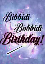 Bibbidi Bobbidi Birthday created by Webb Designs