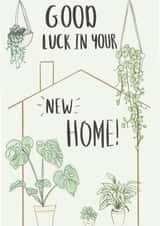Good luck in your new home! created by Holly Goulding
